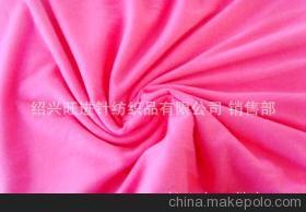 绍兴旺进针纺织品 优质漂白色32S全涤汗布，厂家直供最低价